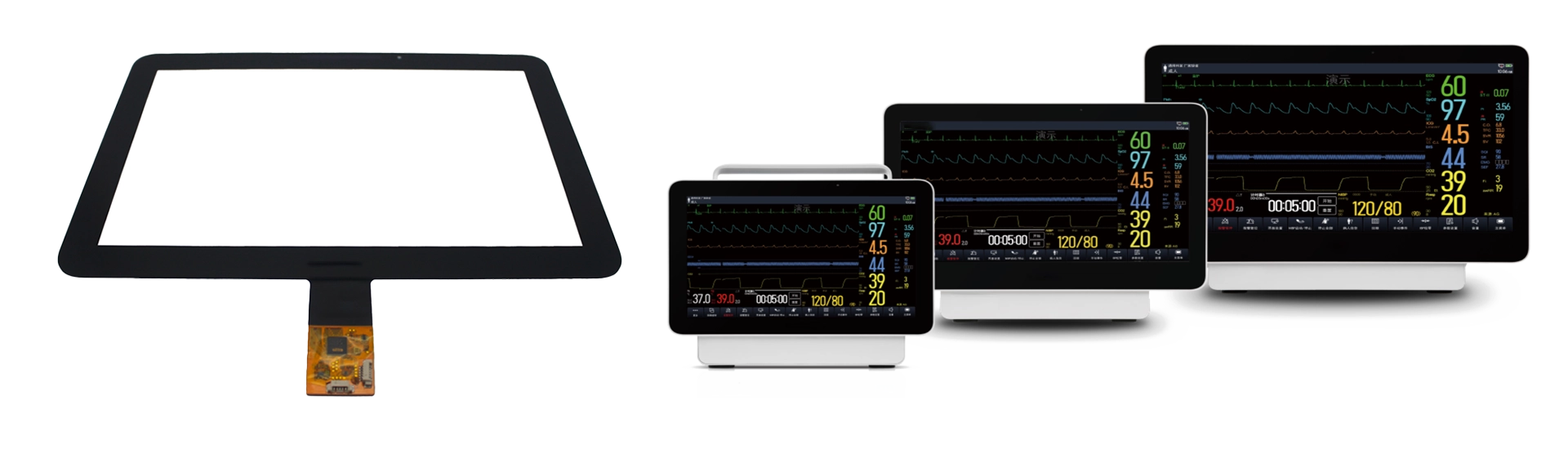 Patient Monitor Touch Screen Display for Medical Equipment Patient Monitor Touch Screen Display for Medical Equipment