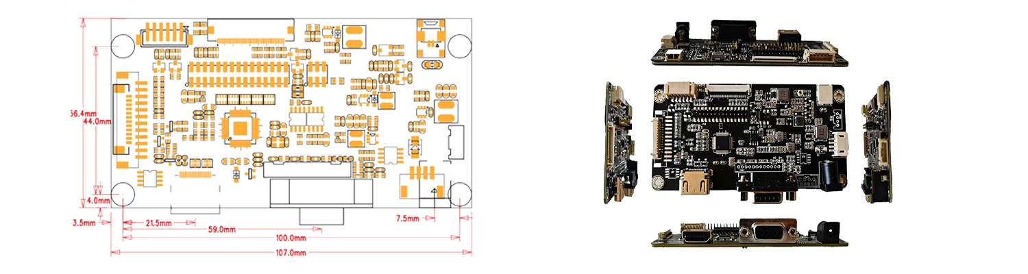 HDMI to LVDS interface 