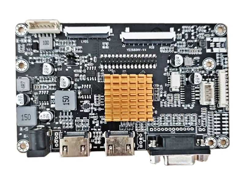 2-HDMI to LVDS and TTL Interface AD Board