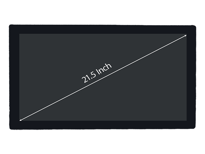 21.5 Inch Open Frame Touchscreen Monitor