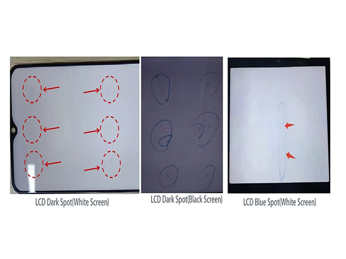 Discussion on the Mechanism of Dark Spot and blue sport Formation in TFT-LCD Display Modules and Improvement Countermeasures
