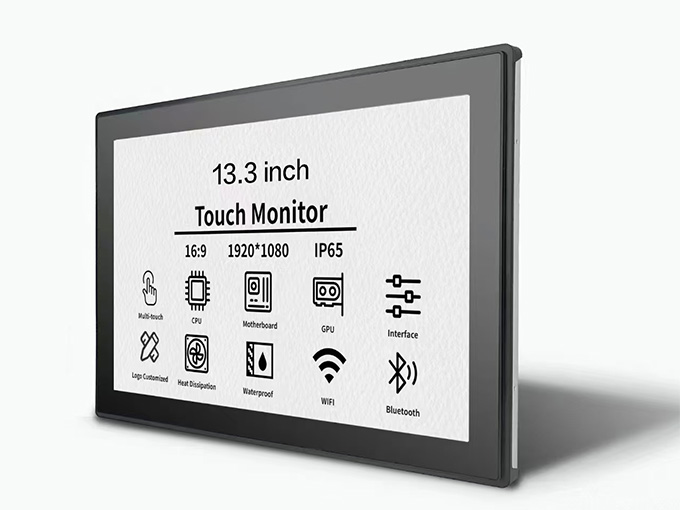 13.3 Inch Open Frame Monitor for Industrial Automation Equipment