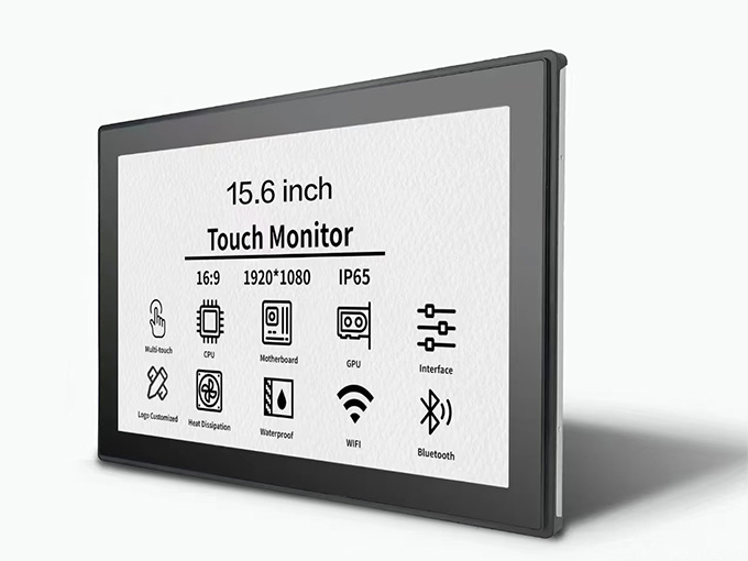 15.6 Inch Open Frame Monitor for Industrial Automation Equipment