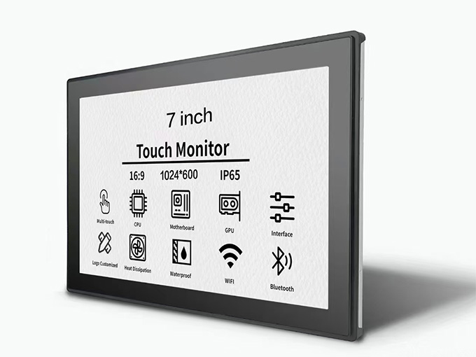 7 Inch Open Frame Monitor for Industrial Automation Equipment