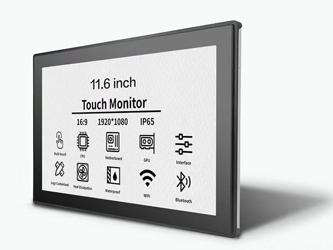 11.6 Inch Open Frame Monitor for Industrial Automation Equipment