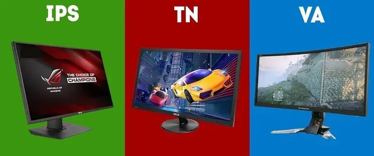 LCD-TFT TN vs VA vs IPS